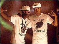 Chuck D. and Flava Flav of Public Enemy